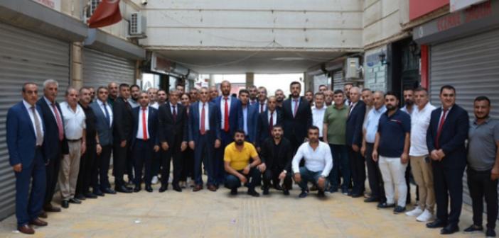 Nusaybin Ticaret Borsasında Necdet Aktaş güven tazeledi
