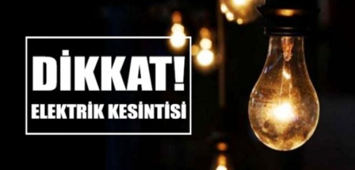 Üç İlçede elektrikler kesilecek
