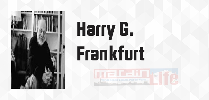 Boktanlık Üzerine - Harry G. Frankfurt Kitap özeti, konusu ve incelemesi