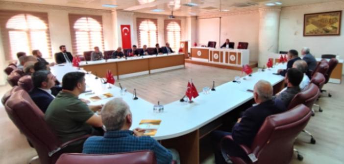 Nusaybin’de Muhtarlar Toplantısı yapıldı