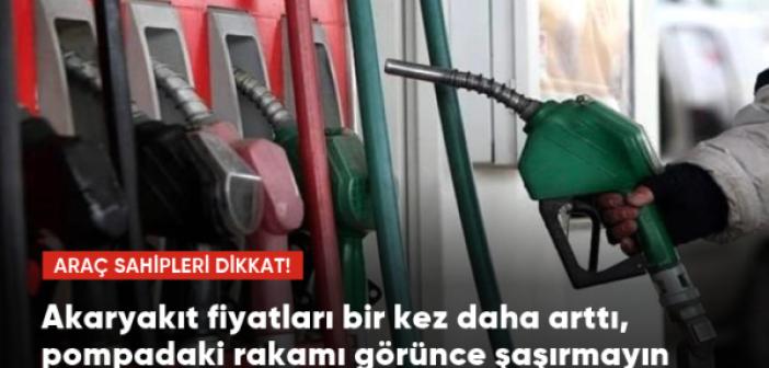 Akaryakıta çifte zam! İŞTE yeni fiyatlar