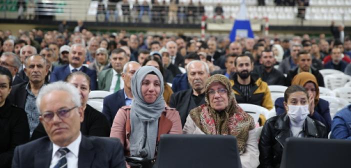 VİDEO - "İlk Evim, İlk İş Yerim" projesinde yapılacak konutlar için kura çekildi