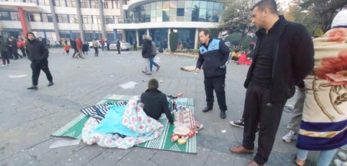 VİDEO - Deprem sonrası bölgeden yeni görüntüler geldi