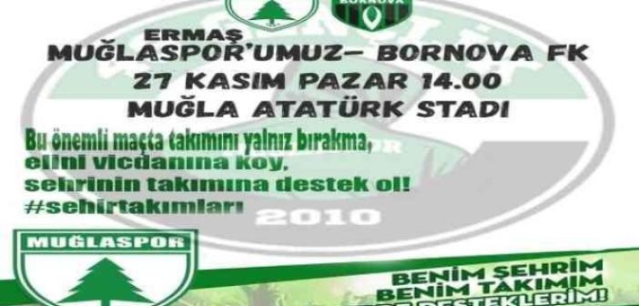 Ermaş Muğlaspor, Bornova FK ile karşılaşacak
