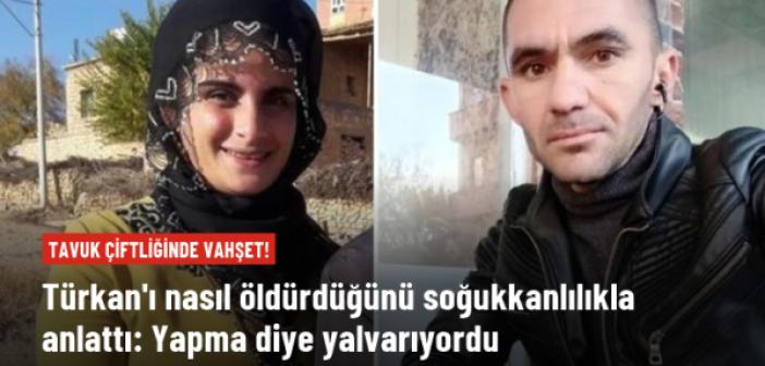 Tavuk çiftliğinde vahşet! Türkan'ı nasıl öldürdüğünü soğukkanlılıkla anlattı: Yapma diye yalvarıyordu