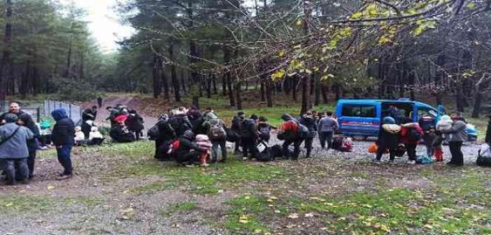 Marmaris ve Ortaca kırsalında 127 göçmen yakalandı