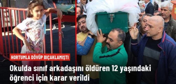 Sınıf arkadaşını öldüren 12 yaşındaki çocuk önce tutuklandı sonra da ıslahevine gönderildi