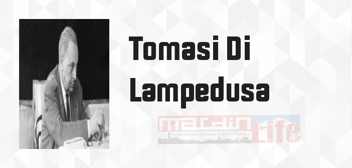Leopar - Tomasi Di Lampedusa Kitap özeti, konusu ve incelemesi