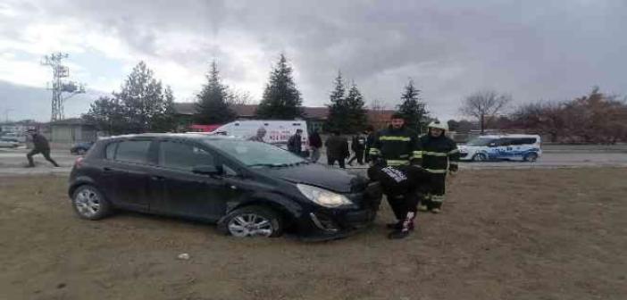 Erzincan’da trafik kazası: 2 yaralı