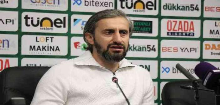 Sakaryaspor - BB Erzurumspor maçının ardından