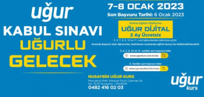 Uğur Kabul Sınavı 7-8 Ocak’ta gerçekleştirilecek