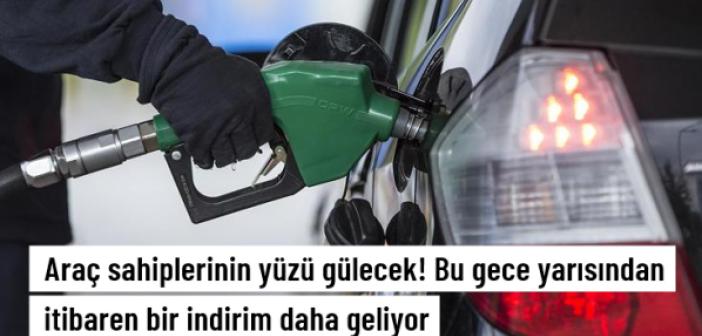 Bu gece yarısından itibaren akaryakıta indirim gelecek! İşte oranlar