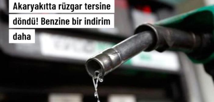Akaryakıtta rüzgar tersine döndü! Benzine bir indirim daha