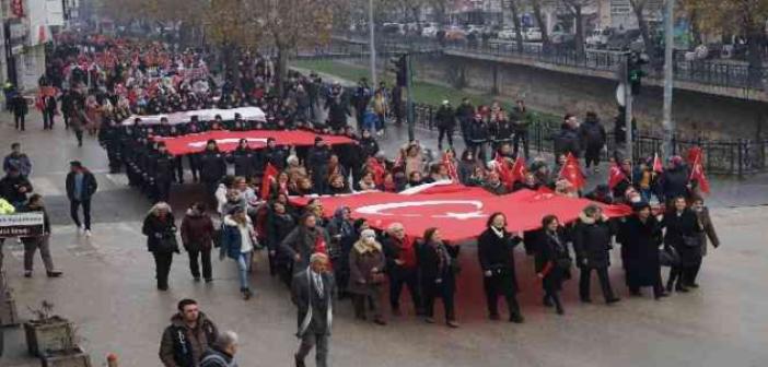İlk kadın mitinginin yıldönümü etkinliği