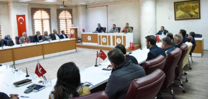 Kaymakam Kayabaşı, Kurum ve Birim Müdürleri ile bir araya geldi
