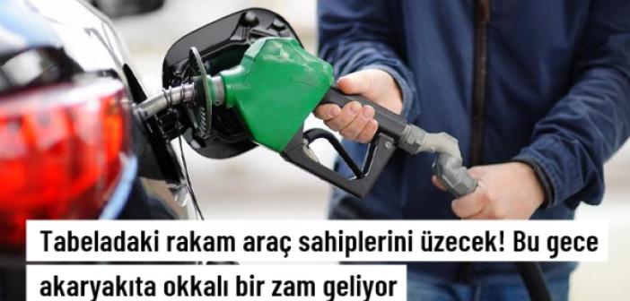 Bu gece yarısından itibaren benzine okkalı bir zam gelecek!