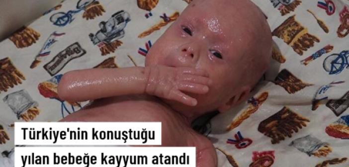 Yılan bebeği reddeden baba soybağı davası açtı, dede kayyum olarak atandı
