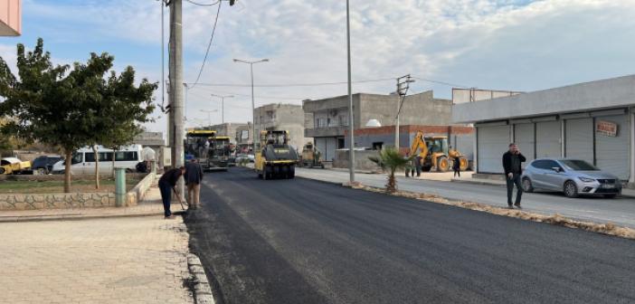 Yol çalışmalarında sona doğru gelindi