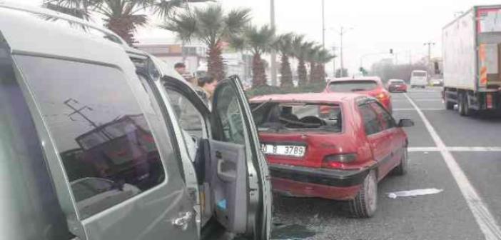 Turgutlu’da zincirleme kaza: 2 yaralı