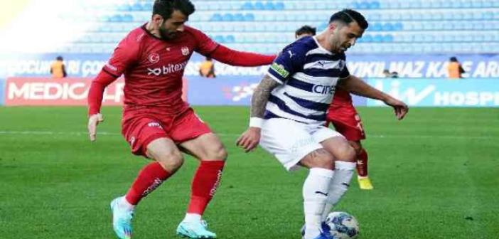 Spor Toto Süper Lig: Kasımpaşa: 1 - Sivasspor: 1 (İlk yarı)