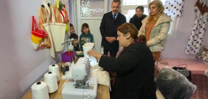 'Mahallemin Terzisi' projesiyle 6 kadına 600 bin TL'lik atölye
