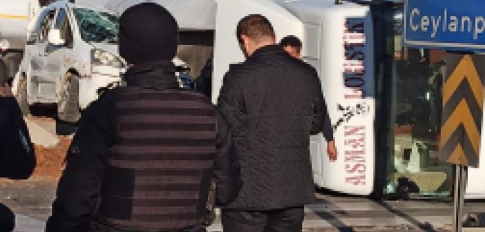 Kızıltepe'de feci kaza