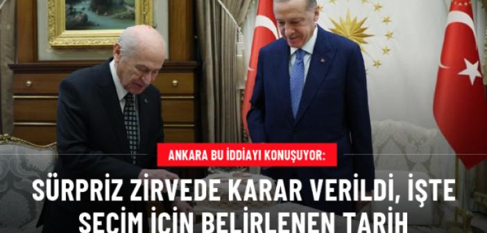 Herkes bu iddiayı konuşuyor: Erdoğan ve Bahçeli erken seçim için  uzlaştı