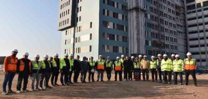 Aydın Şehir Hastanesi’nde çalışmalar yerinde incelendi