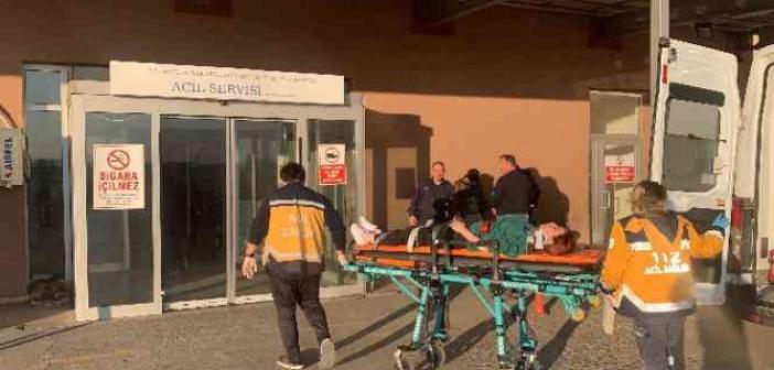 Çorlu’da motosiklet devrildi: 2 yaralı
