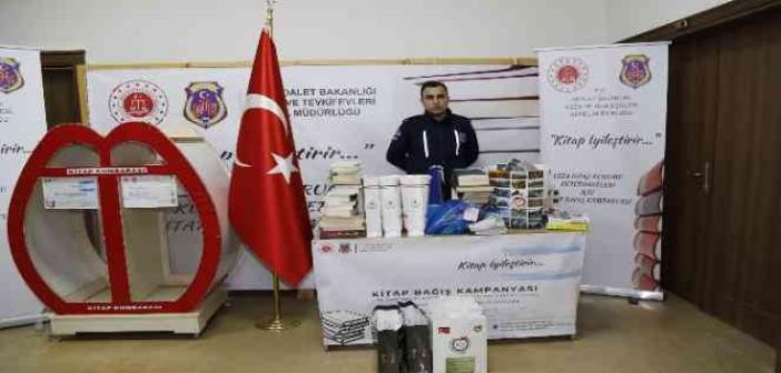 Gümüşhane’de hükümlüler için kitap bağış kampanyası başlatıldı