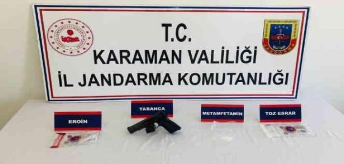 Karaman’da uyuşturucudan gözaltına alınan 4 kişi tutuklandı