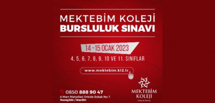 Mektebim Koleji Bursluluk Sınavı ile %100 başarıya %100 burs