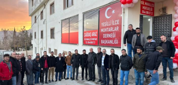 Muhtarlar Yeşilli'de de dernek çatısı altında toplandı