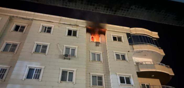 Mardin'de korkutan Yangın