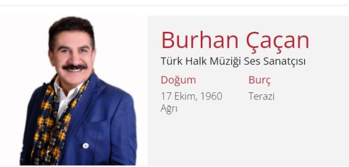 Sanatçı Burhan Çaçan kimdir? Burhan Çaçan Aslen nerelidir? Burhan Çaçan nerede toprağa verildi? Burhan Çaçan taziyesi nerede?