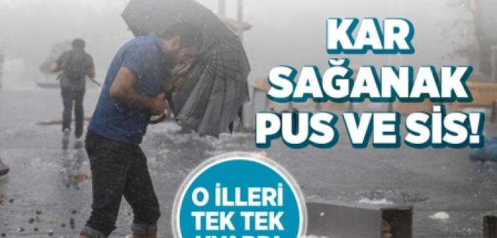 Meteoroloji o illeri uyardı! Kuvvetli yağış çok fena geliyor, dikkatli olun!