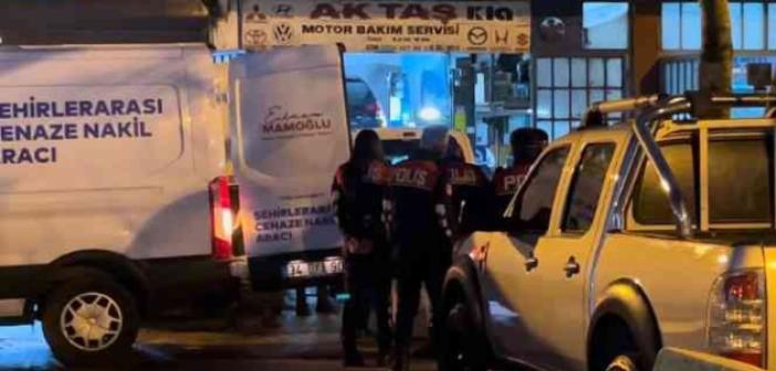Ümraniye’de silahlı kavgada ölen kişinin cesedi Adli Tıp Morguna kaldırıldı