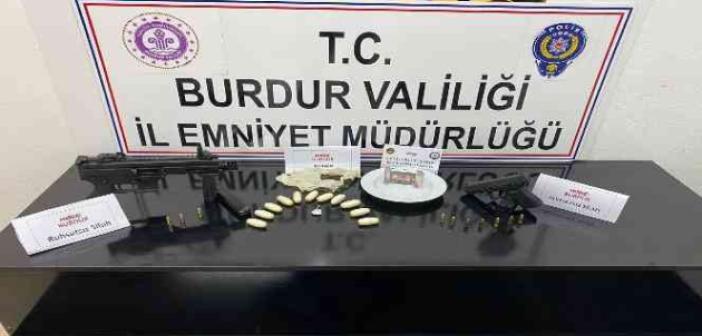 Burdur’da uyuşturucu operasyonunda 3 tutuklama
