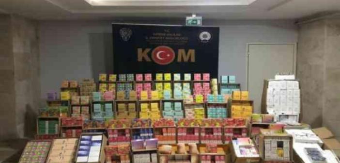 Edirne’de 6 buçuk milyonluk kaçak sigara operasyonunda 1 tutuklama