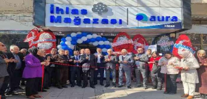 İhlas Mağazası’nın 162’nci şubesi Kozan’da açıldı