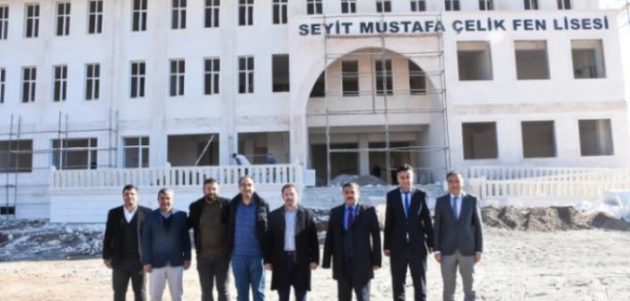 Kaymakam, eğitim yatırımlarını yerinde inceledi