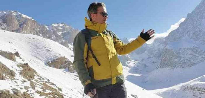 Yüksekovalı dağcı, ilk kez ocak ayında Cennet-Cehennem Vadisi’ne çıktı