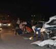 Çorlu’da iki otomobil kafa kafaya çarpıştı: 1 ölü, 3 yaralı