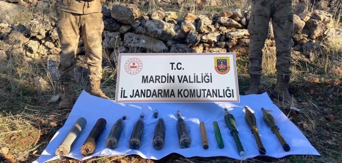 Operasyonda çok sayıda mühimmat ele geçirildi