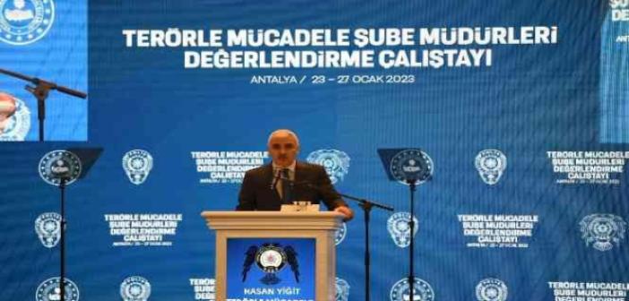 TEM Daire Başkanı Hasan Yiğit: '2022 yılında 19 canlı bomba yakalandı'