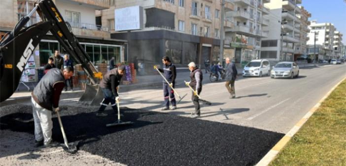 Asfalt kasis çalışmaları yapıldı