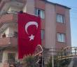Şehit ateşi Hatay’a düştü, baba evine Türk bayrakları asıldı