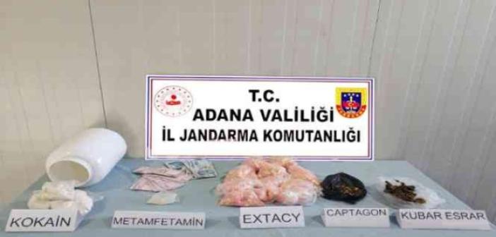 Adana’da 28 bin 286 adet uyuşturucu hap ele geçirildi