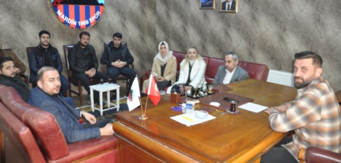 Deva Partisinden Mardinspor'a destek ziyareti