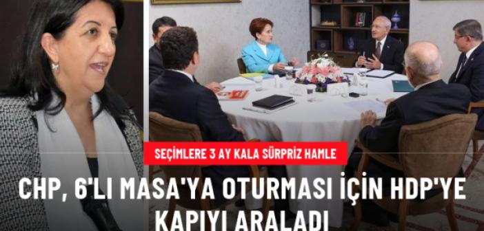 CHP,  HDP'ye kapıyı araladı! 6'lı Masa'ya katılabilir